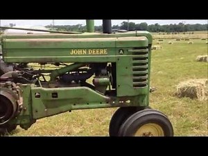 Square Baling With Vintage Equipment