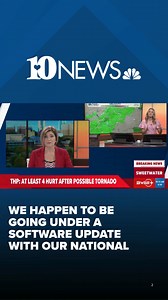 75K views · 454 reactions | Today's tornado warning was issued from the National Weather Service in Nashville due to a software update at the East Tennessee office: https://www.wbir.com/article/weather/forecast/tornado-warning-issued-for-parts-of-loudon-blount-counties/51-1dea4a28-fb27-431d-8214-f3a2e61e0b7d | WBIR Channel 10 | Facebook