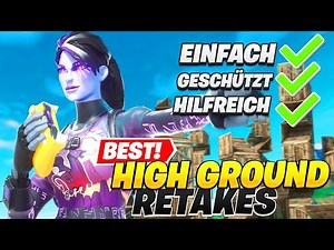 5 EINFACHE Fortnite Highground RETAKES zum LERNEN! (Tutorial)