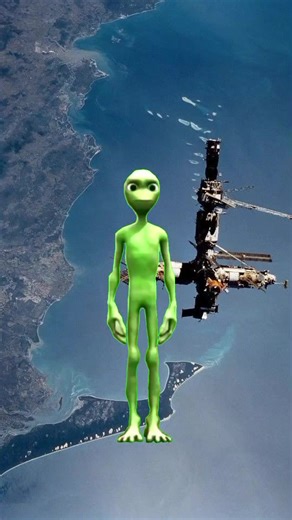 The Joy of Green Alien Dance Moves