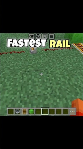 Minecraft Fastest Rail💀#mixtape