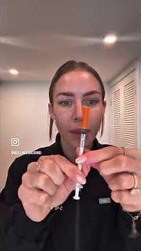 Tutorial on how to self inject peptides such as tirzepatide