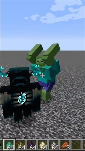 Minecraft Mutant Zombi'yi Ortaya Çıkarırsanız Ne Olur? #minecraft #shorts