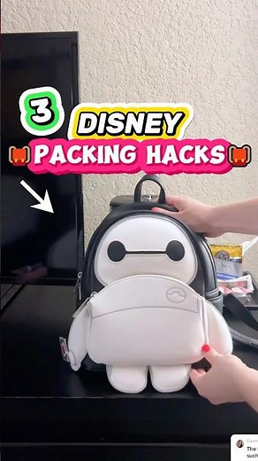 3 Disney Packing HACKS! 😵🎒 (What to Bring on Vacation)
