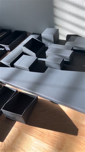 The making of Spectrogram Module Spray paint, acrylic and found...