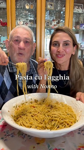 849K views · 22K reactions | Pesto alla Trapanese with Nonno! Also...