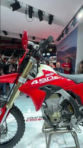 Unvealing Ducati Desmo 450 Enduro