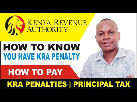 How to check KRA Penalties | Principal Tax | KRA Penalty Payments