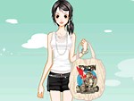 Play Stylish Sandra | Free Online  Games. KidzSearch.com