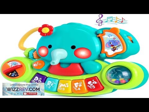 Baby Piano Toy 6 to 12 Months Light up Music Baby Toys