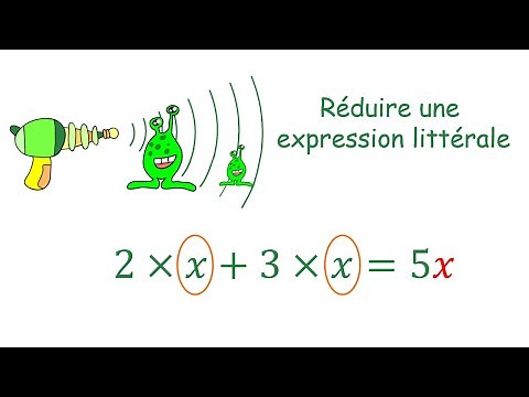 Réduire une expression littérale