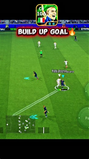 📈 One touch build up play at its best 🔥💀