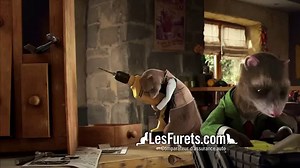Les Furets - comparateur d'assurances auto LesFurets.com, "Partenariat Scènes de ménages" - septembre 2013 - perceuse