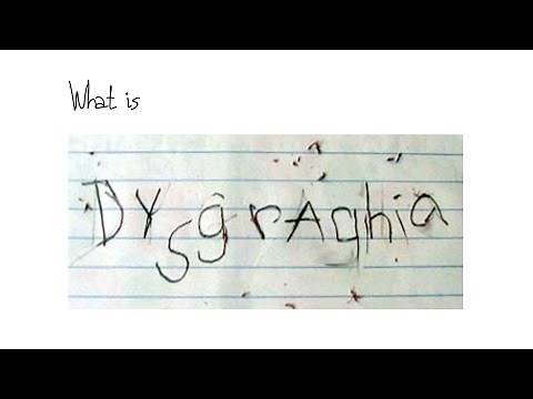 What is Dysgraphia?