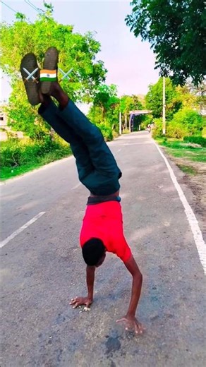 @walking hand stand⚔️🇮🇳⚔️ "handstand walk challenge"