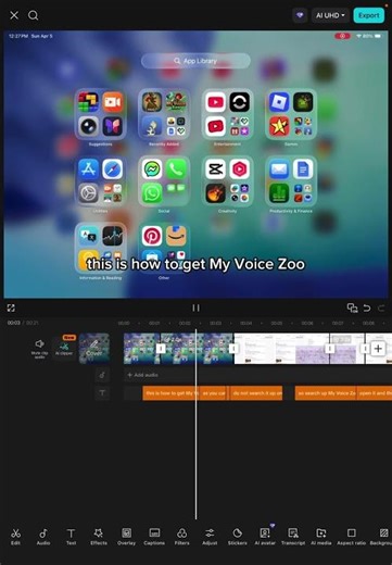 This is how to get my voice zoo on phone or tablet!
