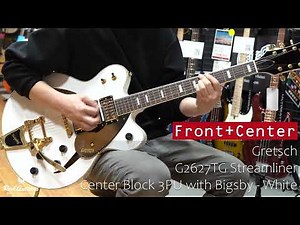 Gretsch / G2627TG Streamliner Center Block 3PU with Bigsby - White