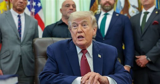 Trump tells CBS reporter 'out' as he abruptly ends Oval Office press conference