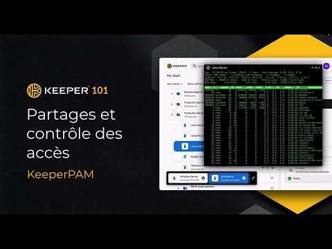 Keeper 101 : Partage et contrôle des accès dans KeeperPAM