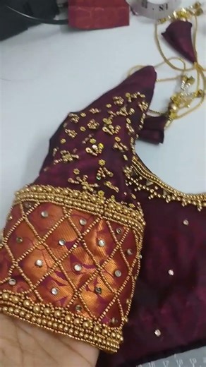 Embroidery Aari design blouse