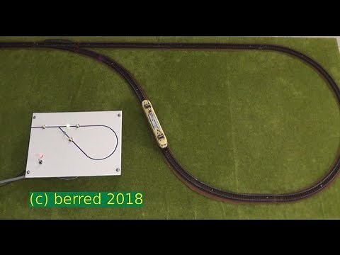 Kehrschleifensteuerung Modellbahn (Arnold Spur N, analog) mit iR Lichtschranken