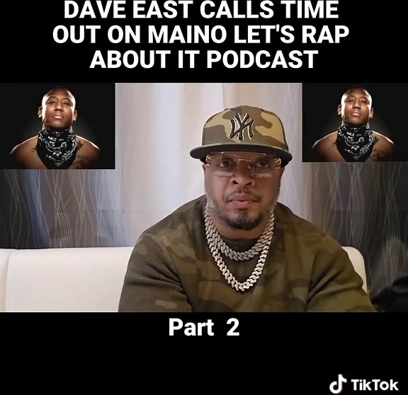 DAVE EAST CALLS TIME OUT ON MAINO LET'S RAP ABOUT IT PODCAST#fabolous #maino #tashak