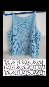 Top de Verano en Crochet: Graficos 🌺🧶🪡 | Crochet Creativo