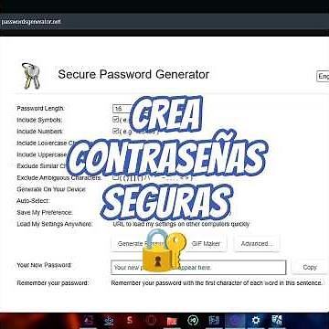 Cómo CREAR CONTRASEÑAS SEGURAS y Fuertes con Password Generator ✅ #hacker #password #contraseñas 🔥