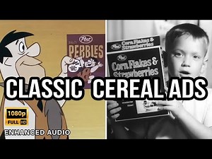 Classic Cereal Commercials | HD Upscaled & Enhanced Audio