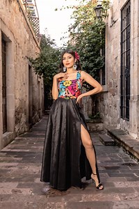 Long Mexican Traditional Dress. Formal Mexican Dress. Boho Hippie. Mexican Party Dress. Mexican Bridesmaid Dress. Latina Style Dress. - Etsy