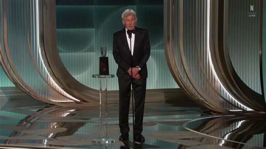 Harrison Ford accepts the Screen Actors Guild Life Achievement Award at the #ActorAwards | The Hollywood Reporter