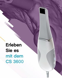 Warum die Diagnose und Behandlung erschweren? Der CS 3600 ist für eine einfache Anwendung konzipiert. https://www.carestreamdental.com/de-de/csd-products/intraoral-scanners/cs-3600-and-cs-scanflow-software/ | Carestream Dental