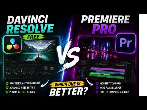 DaVinci Resolve vs Premiere pro