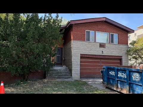 Retro ABANDONED 1950s mid century modern house forgotten for years