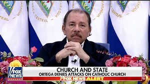 Nicaraguan President Daniel Ortega: Not a single Nicaraguan has died in any church. That's false. On "Special Report with Bret Baier," the president of Nicaragua denied Catholics were being persecuted as violent anti-government protests have left hundreds dead. https://bit.ly/2JNAMjg | Fox News