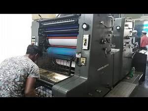 Heidelberg MOZP S Offset Printing Machine 2 Colour