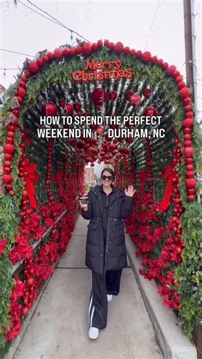 Allie Papajohn // eatdrinkclt on Instagram: "TRAVEL POST 🚘 Trips to Durham, NC never get old! My latest visit to the Bull City was a delight as @thesweetseoul and I hopped around to try various bites and sips. Get the details below, and check out my past Durham trips in Highlights so you can craft the perfect itinerary for an amazing weekend getaway (truly, the easiest drive from Charlotte!) 🥕 @durhamfarmersmarket // The cold didn’t stop us (or all the other many guests) from walking through t