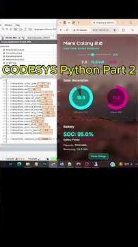 CODESYS S1E5 Colonia Marciana 2.0: CODESYS Python Part 2