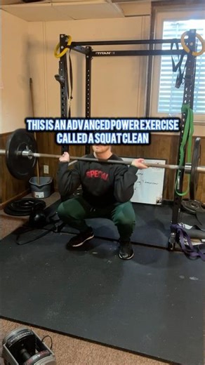 Squat Clean | Advanced Power Exercise