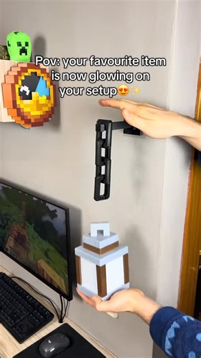 BlockForge on Instagram: "Minecraft vibes, but make it cozy 🌙"
