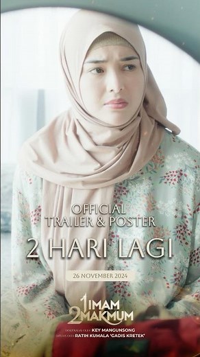 2 HARI LAGI! Official Trailer dan Poster 1 Imam 2 Makmum