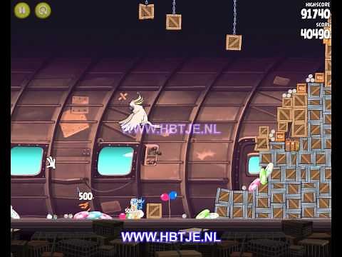 Angry Birds Rio Smugglers Plane 12-15 3 stars