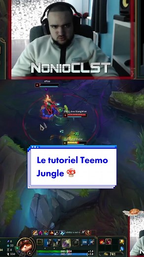 Voici un gros tutoriel Teemo jungle 🍄 Tous les soirs en live de 20h à 23h https://www.twitch.tv/nonioclst #lol #leagueoflegends #master #grandmaster #challenger #zac #otpzac #otp #jungler #jgl #twitch #cliptwitch #live #leaguetiktok #leagueoflegendsfunny #leagueoflegendsvideos #fyp #pourtoi #jungle #leagueoflegendsplays #gaming #leagueoflegendsgaming #riotgames #league #drake #gamer #soloq #gamingclips #team #france #lolclips #lolmemes #lolplays #zaclol #nonioclst #teemo #teemolol #teemojungle 