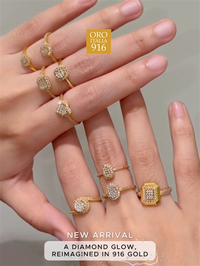 Discover the New Oro Italia 916 Ring Collection