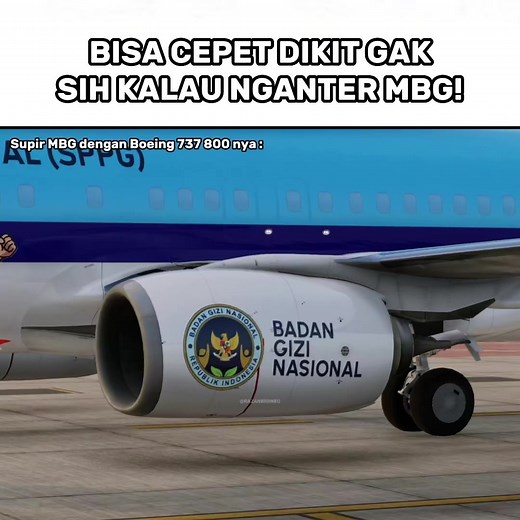 Pesawat MBG X-Plane12: Siap Mengantar ke Luar Pulau