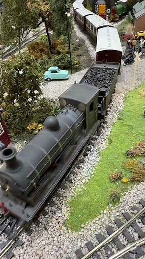 Maude steams past the Invacar.