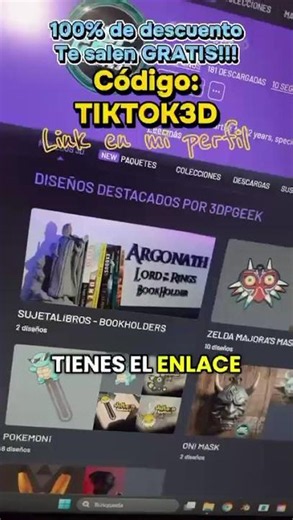 Te regalo mis archivos 3d