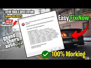 How To Install Scrip Hook V latest version in GTA5 After Update(July 2025 Update)