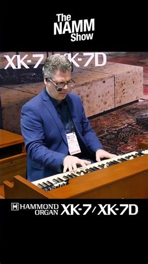 JIM ALFREDSON / Hammond XK-7D at NAMM 2026 #nammshow #hammond #shorts