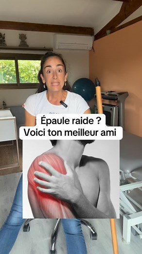 Je te donne quelques exercices tout simple pour retrouver une meilleure mobilité et fluidité dans ton épaule, grâce a un objet : le manche à balai. | KinéMargaux
